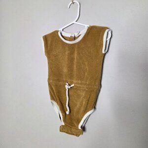 QUINCY MAE Rylee Cru Terry Summer Romper